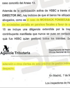 Informe de Hacienda al juez del caso 'Gürtel' sobre las actividades del despacho panameño.- CADENA SER