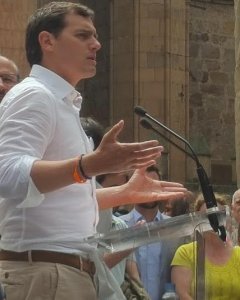 Albert Rivera, En Salamanca. - PAULA DÍAZ