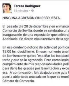 agresión sexista teresa rodríguez