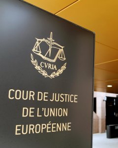Entrada del Tribunal de Justicia de la UE, en Luxemburgo. REUTERS