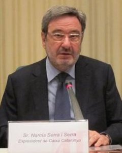 Narcís Serra en una compareixença al Parlament. EUROPA PRESS