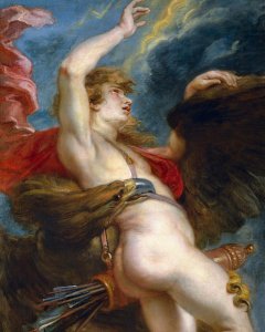 'El rapto de Ganímedes'.- RUBENS