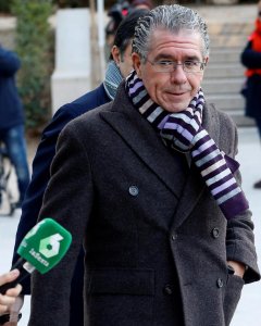 El ex secretario general del PP de Madrid Francisco Granados, a su llegada a la Audiencia Nacional. EFE/ Mariscal