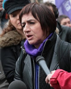 La feminista serbia Stasa Zajović.