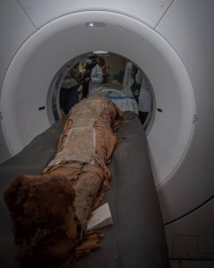 TAC a una de mas momias egipcias / PATRICIA MORA (UGR)