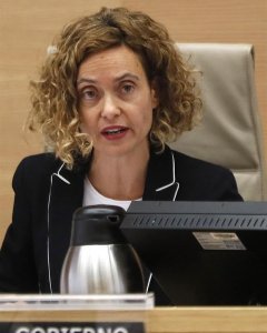 04/07/2018.- La ministra de Política Territorial y Función Pública, Meritxell Batet, comparece ante la comisión correspondiente del Congreso para informar de las líneas generales de su departamento. EFE/FERNANDO ALVARADO