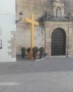 Cruz de los Caídos en Aguilar de la Frontera (Córdoba) . / Asociación de Memoria Histórica