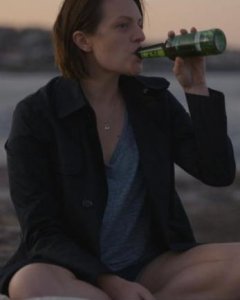 Elisabeth Moss interpreta a la agente Griffin en la serie 'The top of the lake'./Fotograma de la serie