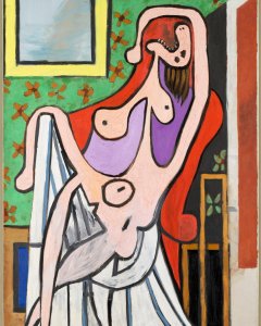 Pablo Picasso (1881-1973). 'Gran desnudo en un sillón rojo', 5 de mayo de 1929. Musée national Picasso-Paris. ©RMN-Grand Palais / Mathieu Rabeau © Sucesión Pablo Picasso, VEGAP: Madrid, 2019.