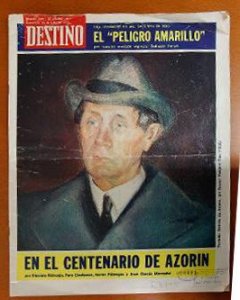 Revista Destino, de Barcelona, dedicada a Azorín