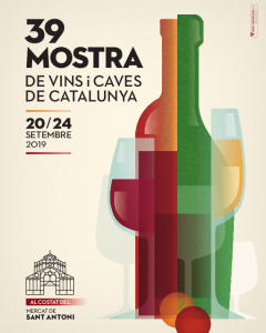 Cartell 39 Mostra de Vins i Caves de Catalunya