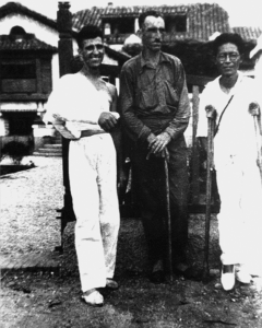 Xie Weijin en el hospital militar de Murcia ingresado en el otoño de 1937. / Hwei-Ru Tsou y Len Tsou