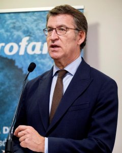28/10/2019.- El presidente de la Xunta, Alberto Núñez Feijóo, durante una rueda de prensa. / EFE - SALVADOR SAS