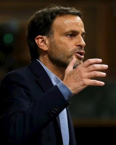 Jaume Asens durante su intervención en el Congreso de los Diputados. EFE