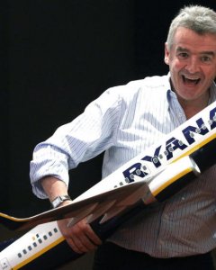 El presidente de Ryanair, Michael O'Leary. EFE