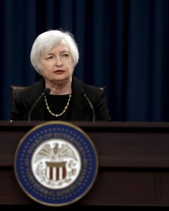 La presidenta de la Reserva Federal, Janet Yellen. REUTERS/Jonathan Ernst