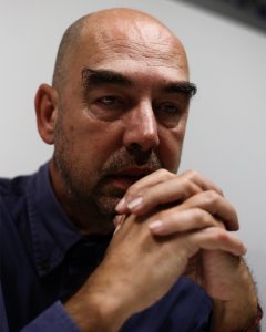 El filósofo y escritor, candidato al Senado por Podemos, Santiago Alba Rico.- JAIRO VARGAS