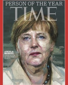 Angela Merkel, elegida 'persona del año' por la revista 'Time'