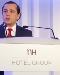 El consejero delegado de NH Hotel Group, Federico J. González Tejera. E.P.