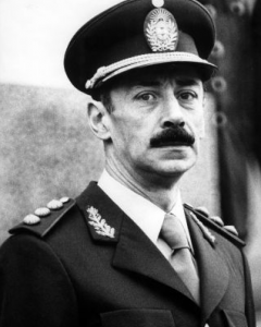 El dictador argentino Jorge Rafael Videla