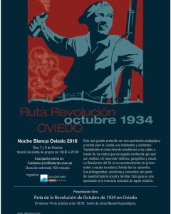 Cartel de este año de la Ruta de la Revolución de Octubre