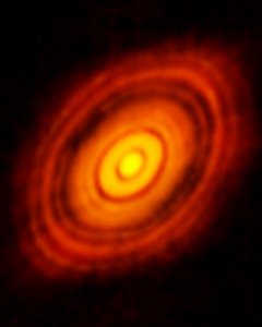 HL Tauri vista por ALMA