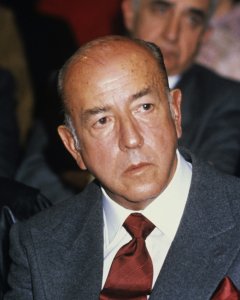 Fotografía de Archivo de Jose Utrera Molina, ministro y vicepresidente en diferentes Gobiernos de Francisco Franco. EFE