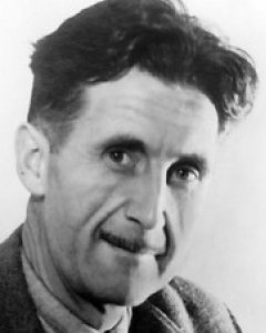El escritor inglés George Orwell, en los años de la guerra civil