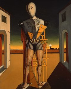 'Trobador', 1972. Fondazione Giorgio e Isa de Chirico, Roma