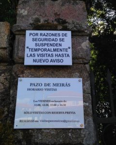 Entrada al Pazo de Meirás. J.O