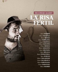 Gira de Escandar por toda España presentando 'La risa fértil'