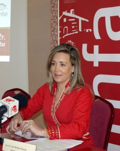 Lola Merino, presidenta de la Federación de Mujeres y Familias del Ámbito Rural.