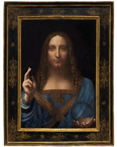 El cuadro 'Salvator Mundi', de Leonardo da Vinci. REUTERS