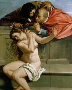 'Susana y los viejos'.- Artemisia Gentileschi