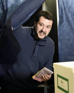 Matteo Salvini, secretario federal de la Liga. - EFE