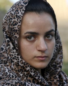 Ashwaq Haji, la joven yazidí que fue secuestrada y esclavizada sexualmente por el Estado Islámico./AFP
