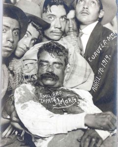 Emiliano Zapata fallecido