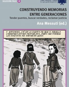 Portada de 'Construyendo memorias entre generaciones', coordinado por Ana Messuti y publicado por Editorial Postmetropoli