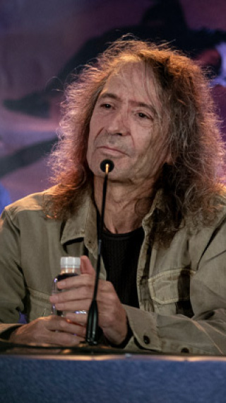 El cantante Robe Iniesta, en una foto de archivo de diciembre de 2023.