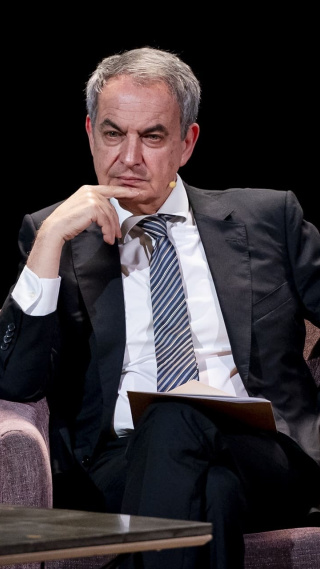 El expresidente José Luis Rodríguez Zapatero en una foto de archivo.