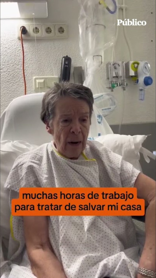 MARICARMEN, desde el hospital: "he luchado para que los demás aprendan a luchar por su casa" MARICARMEN, desde el hospital: "he luchado para que los demás aprendan a luchar por su casa"