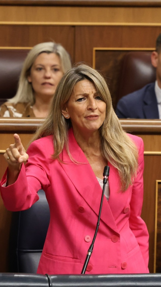 Yolanda Díaz, al PP: "Sus prioridades son que la señora Vázquez venga aquí a echar gas pimienta"