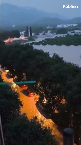 Así está Oliva (València) después de una noche de lluvias torrenciales por la dana Adam