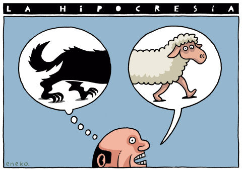 La hipocresía