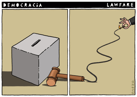 Democracia. Lawfare