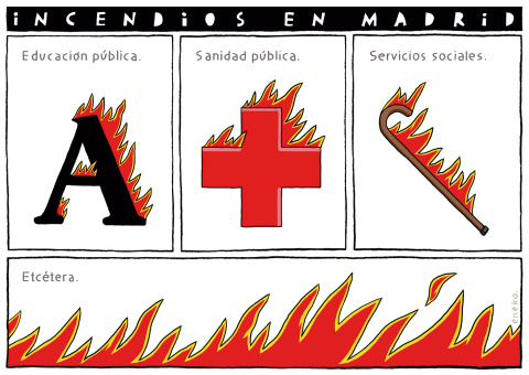 Se quema Madrid