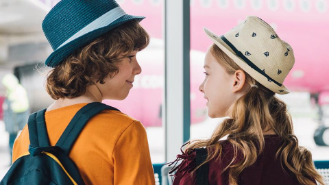 Como hacer más amenas las esperas con niños en un aeropuerto de Aena