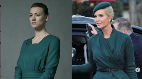 Serena Joy e Ivanka Trump.