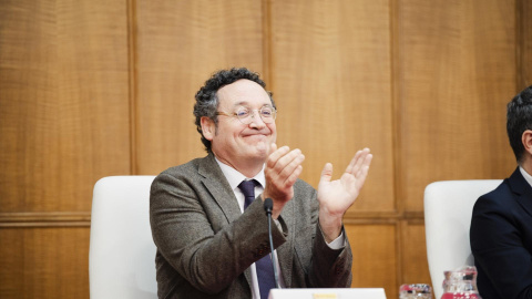 EuropaPress_6453571_fiscal_general_estado_alvaro_garcia_ortiz_aplaude_inauguracion_curso El Fiscal General del Estado, Álvaro García Ortiz, en una imagen de archivo.