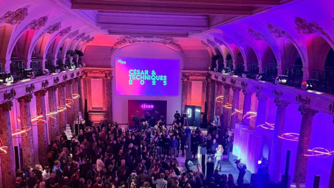 Una ceremonia de los César, en una foto de archivo. Una ceremonia de los César, en una foto de archivo.
